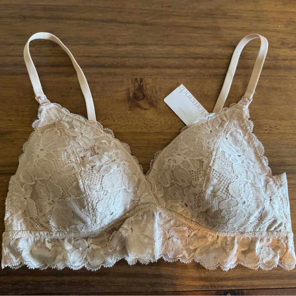 Momanda Lace NURSING Bralette